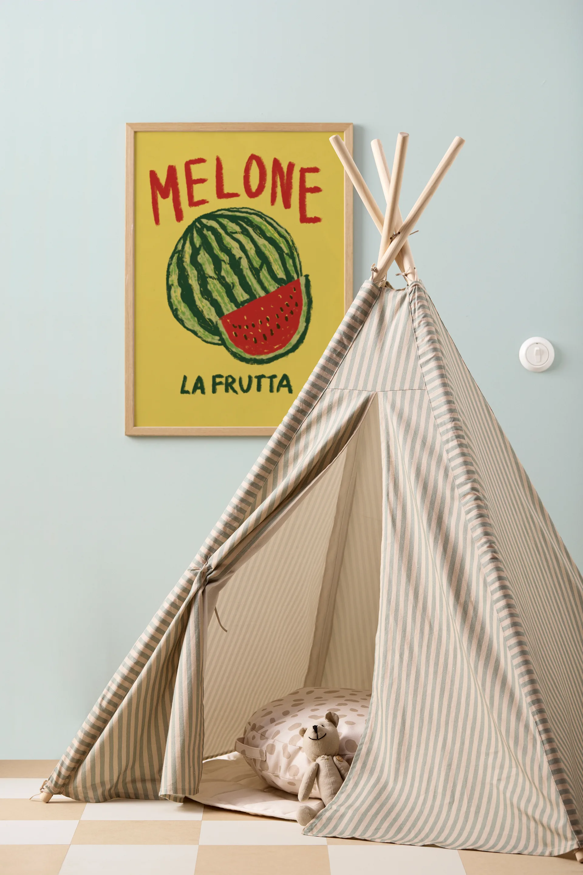 Kid's Base Tipizelt 100x95x140 cm, Rand Kid's Concept