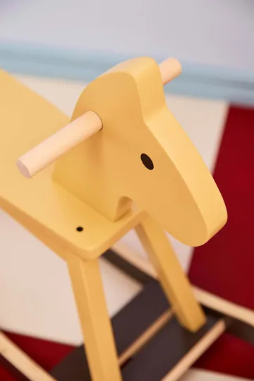 Kid's Concept Schaukelpferd - Honiggelb - Kid's Concept