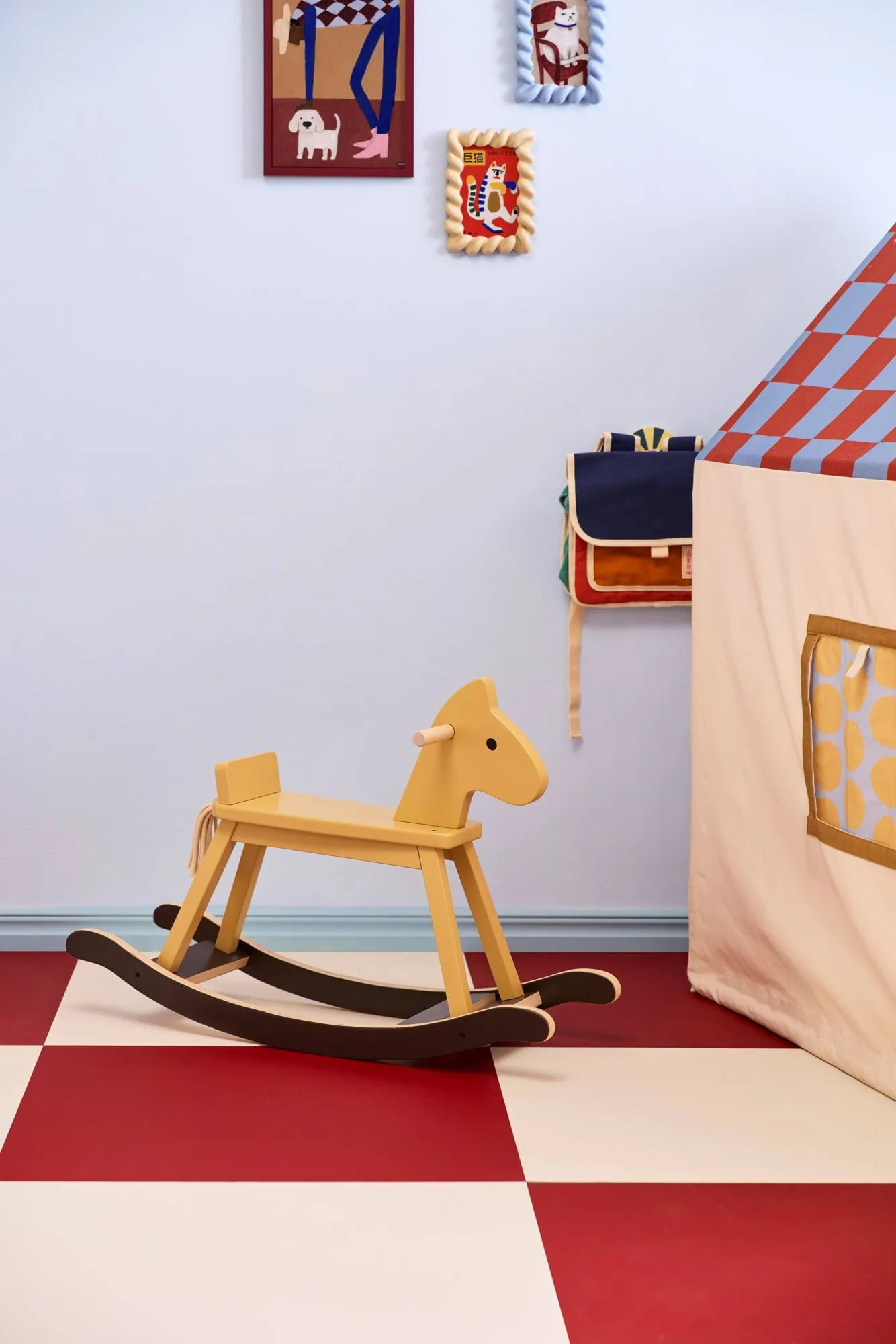 Kid's Concept Schaukelpferd, Honiggelb Kid's Concept