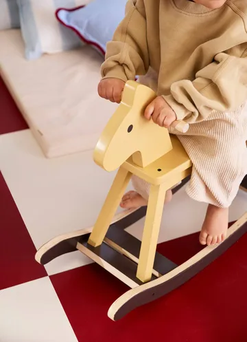 Kid's Concept Schaukelpferd - Honiggelb - Kid's Concept