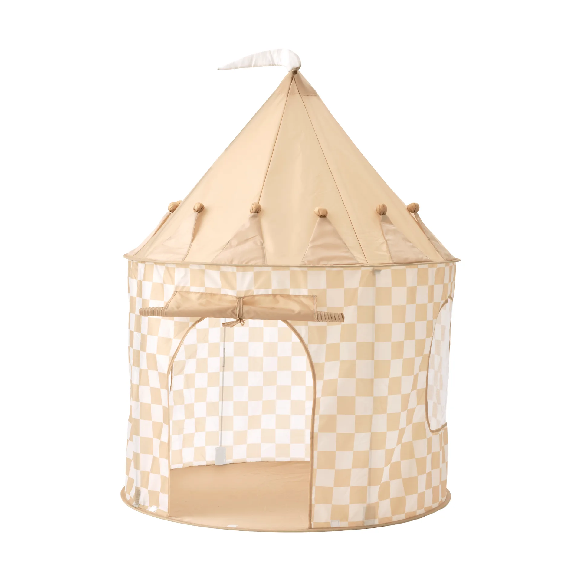 Kid's Concept Zelt kariert, Gelb Kid's Concept