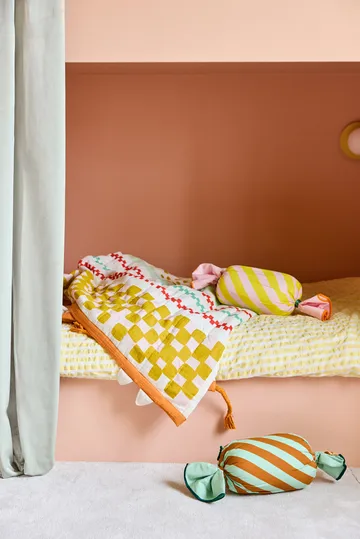 Pippi Bonbonkissen - Rosa, 53x16 cm - Kid's Concept