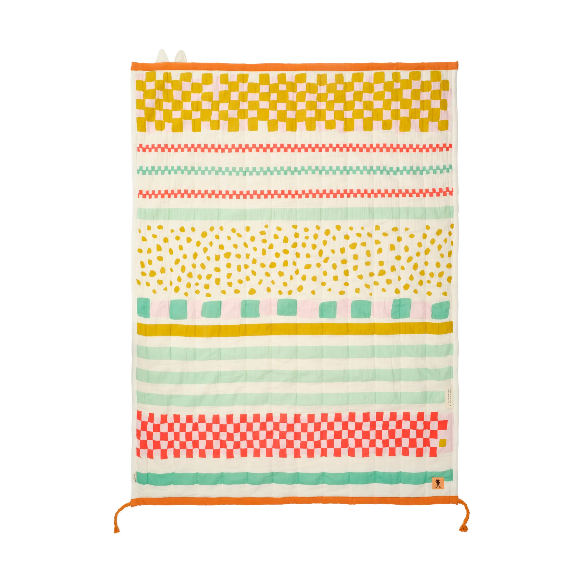 Pippi Plaid 130x170 cm, Multi Kid's Concept