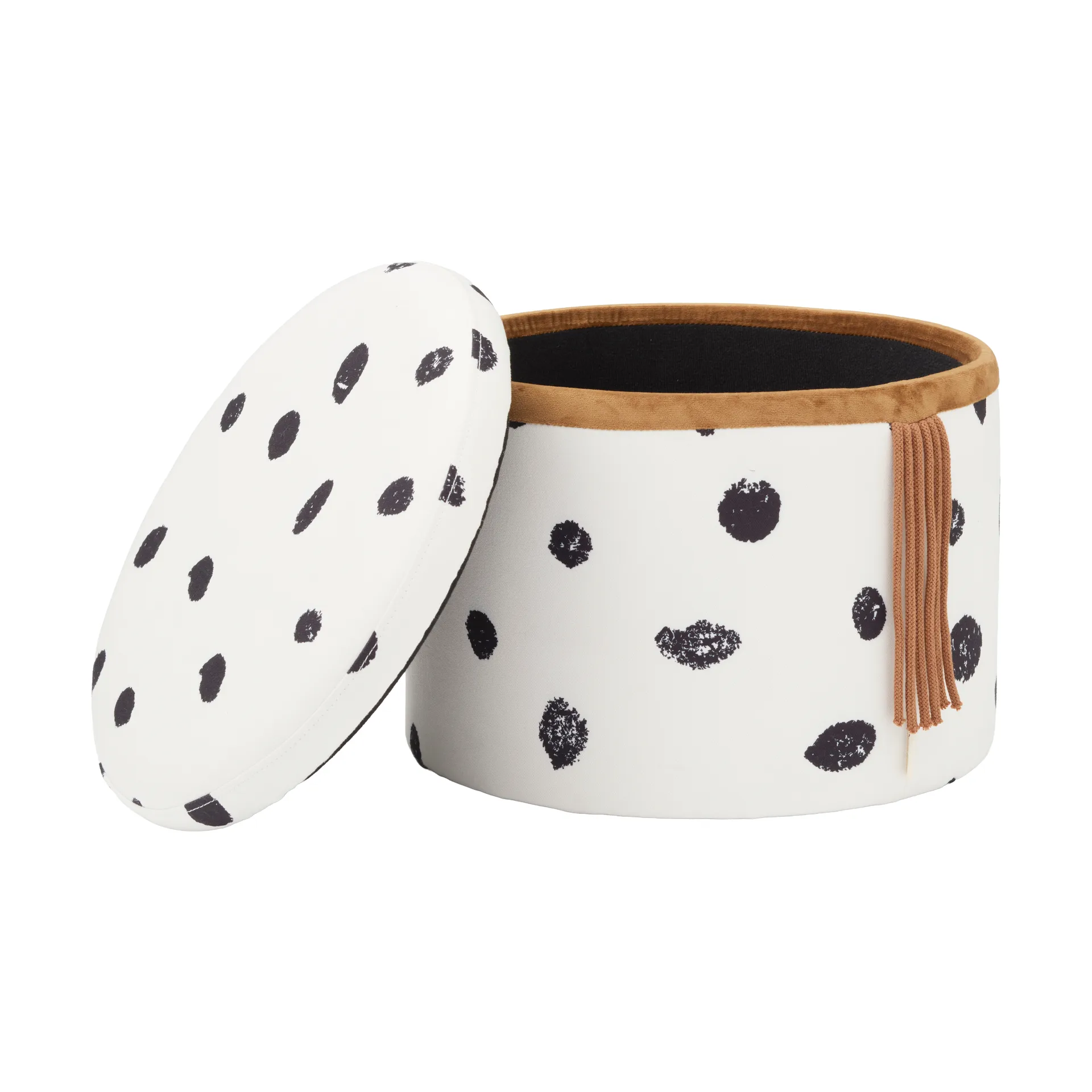 Pippi Pouf mit Aufbewahrung Ø40×30,5 cm, Multi Kid's Concept