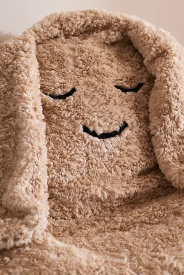 Snuggle Sitzsack - Beige, Ø80x50 cm - Kid's Concept