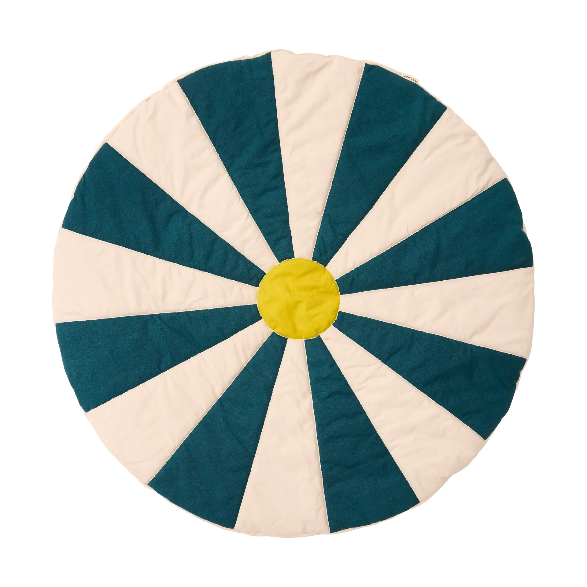 Zirkus Spielmatte, Blaugrün, Ø112×2 cm Kid's Concept