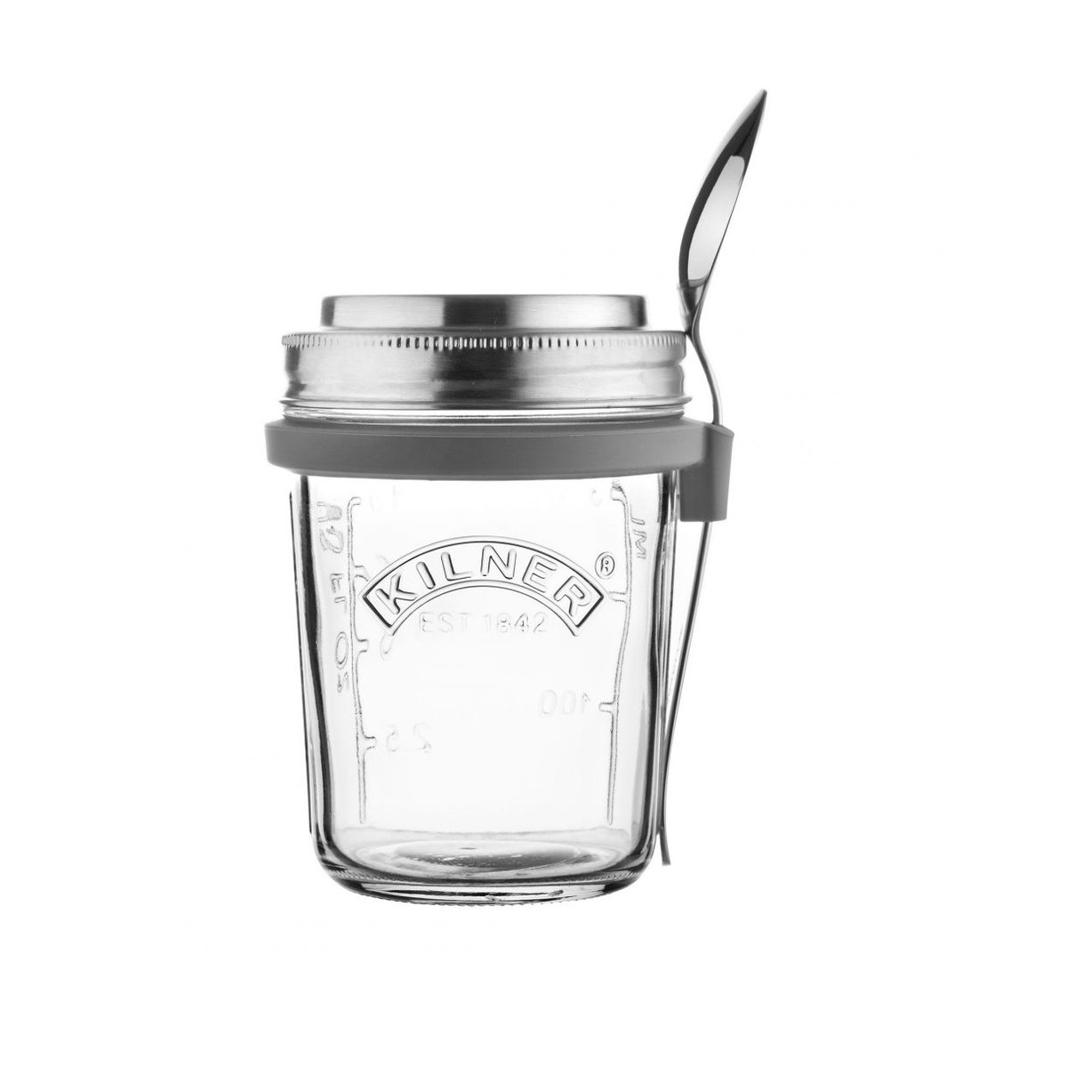 Kilner Frühstücksset Glasschale + Löffel 0,35 L