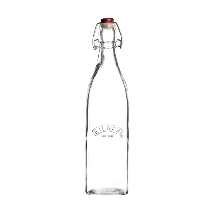 Kilner Bügelflasche - Klar, 1 l - Kilner