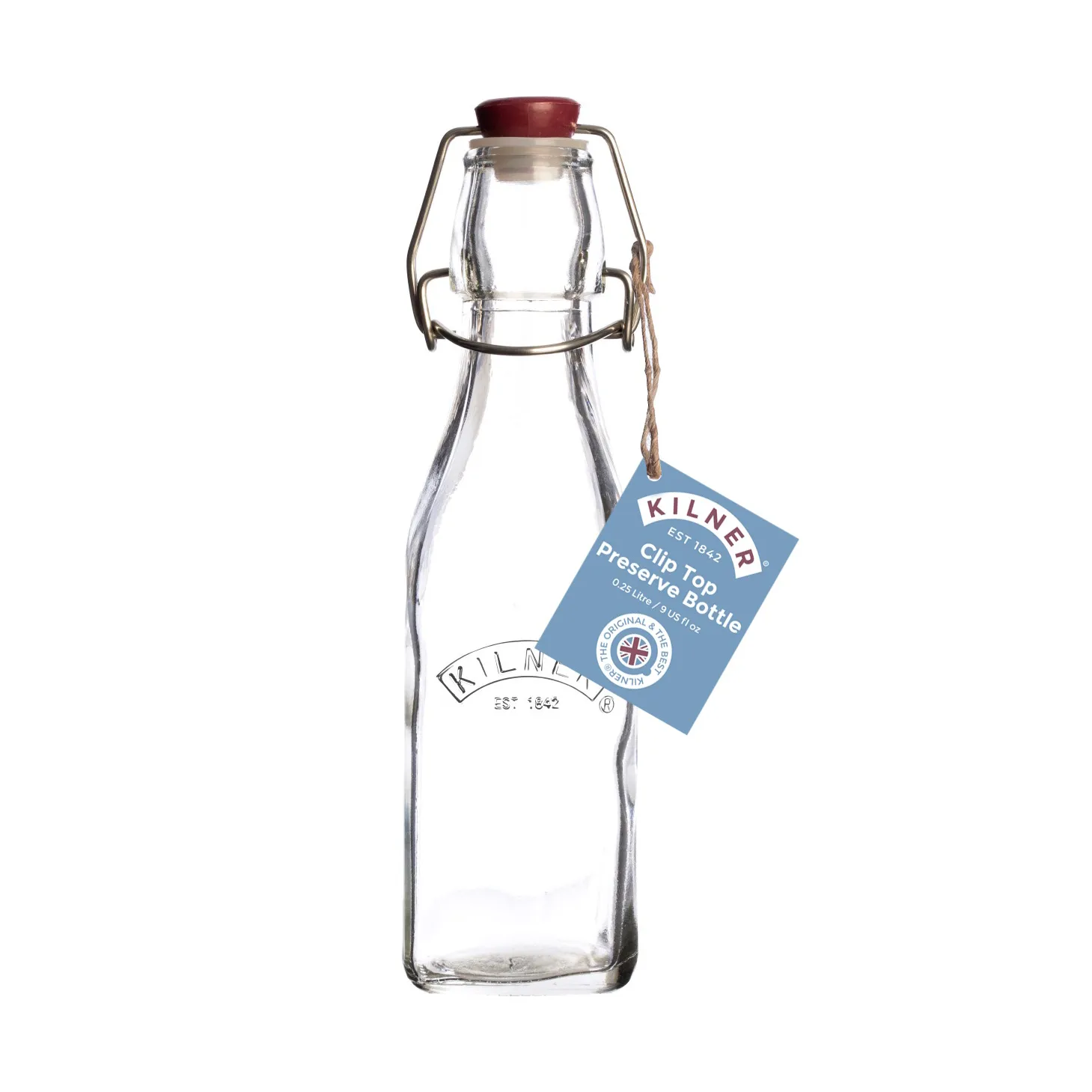 Kilner Bügelflasche, Klar, 250 ml Kilner