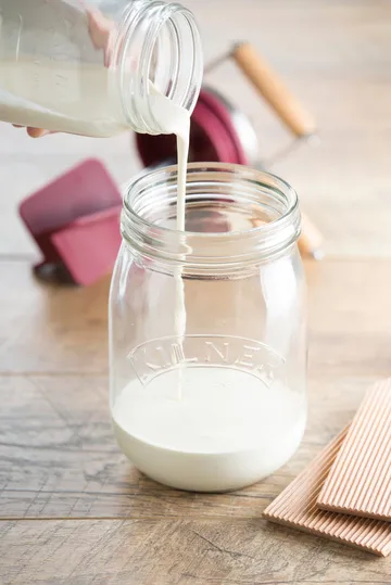 Kilner Butterfass - Klar-rot, 1 L - Kilner