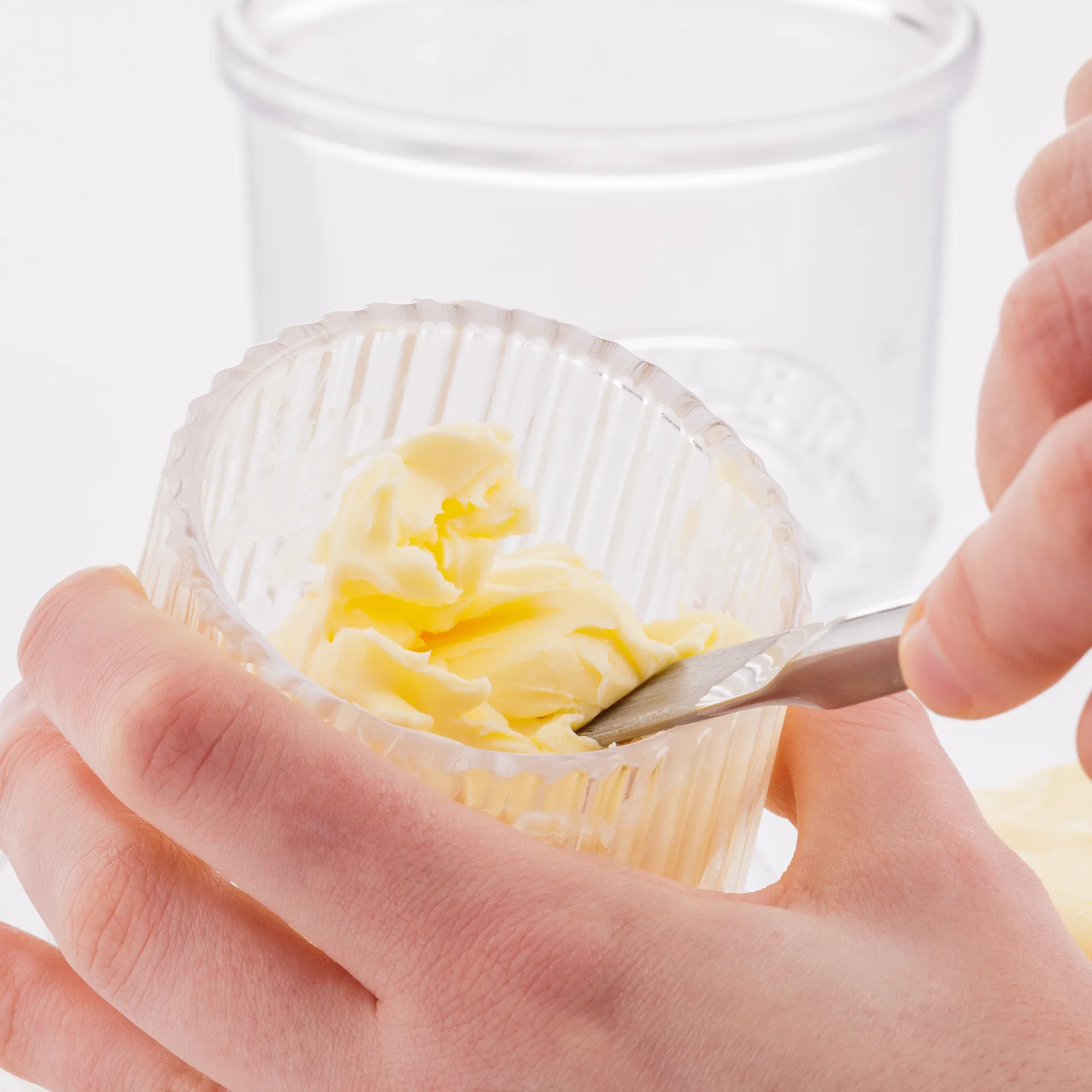 Kilner Butterglocke, Klar Kilner