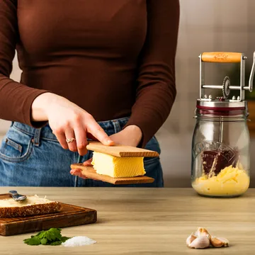 Kilner Buttermesser - Helles Holz, 2-teilig - Kilner