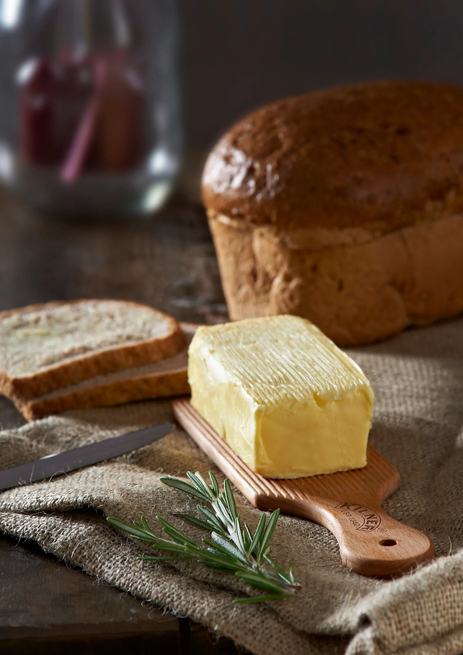 Kilner Buttermesser, Helles Holz, 2-teilig Kilner