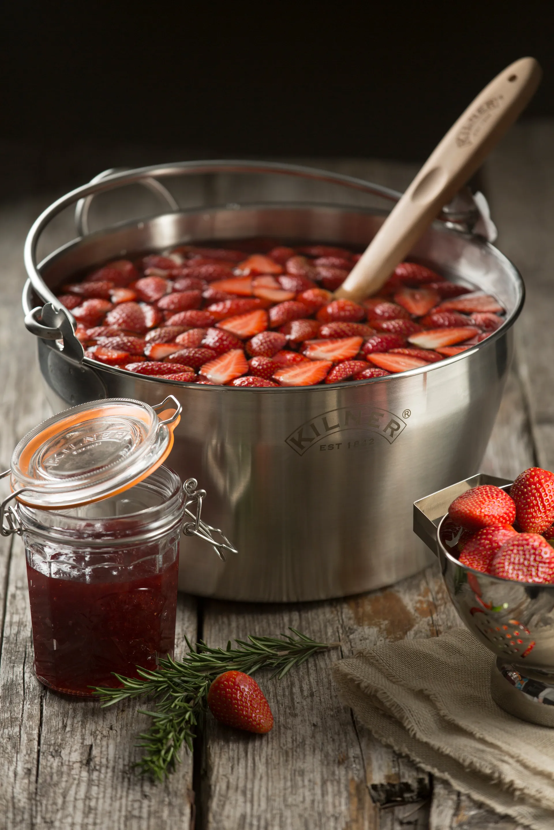 Kilner Einmachtopf, Edelstahl Kilner