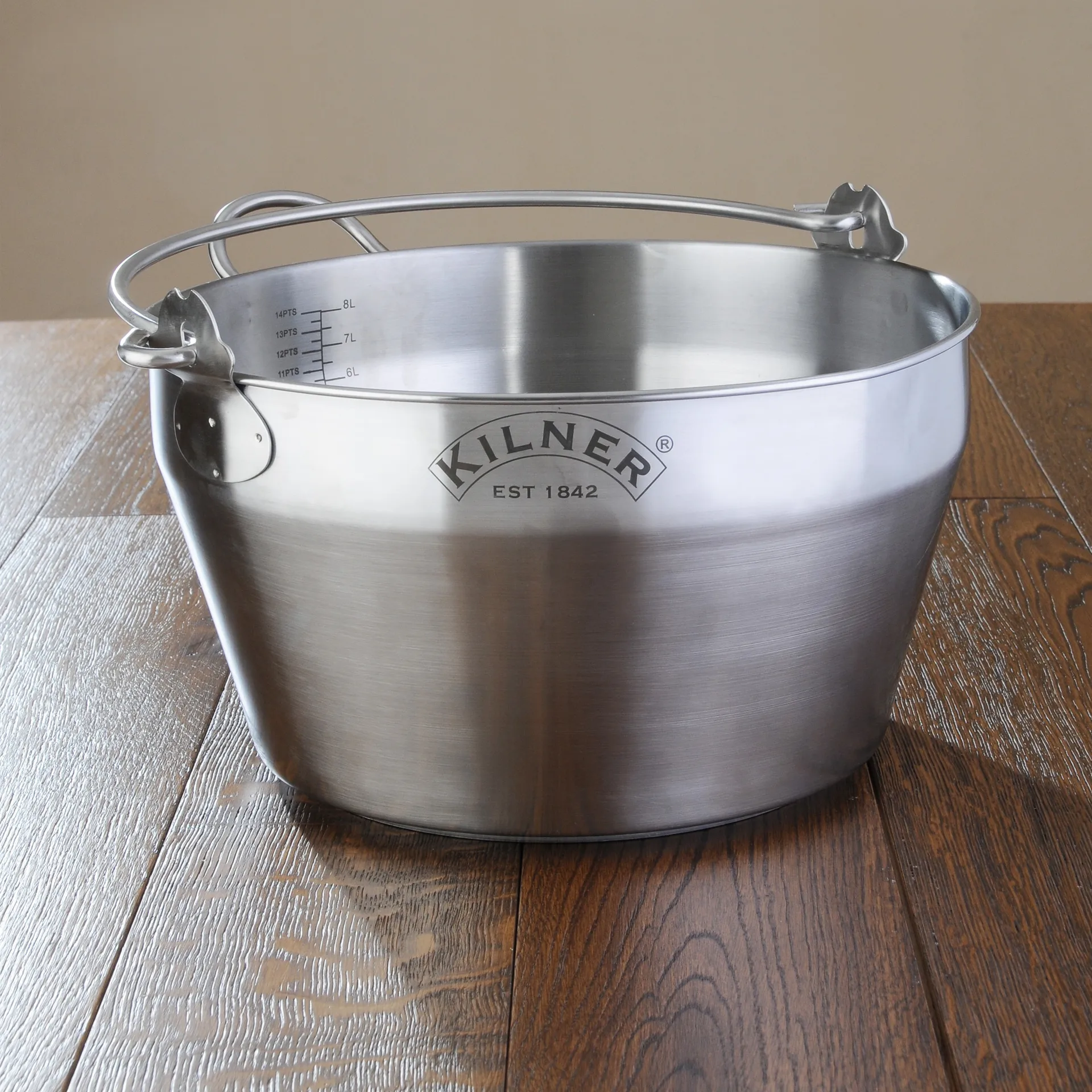 Kilner Einmachtopf, Edelstahl Kilner