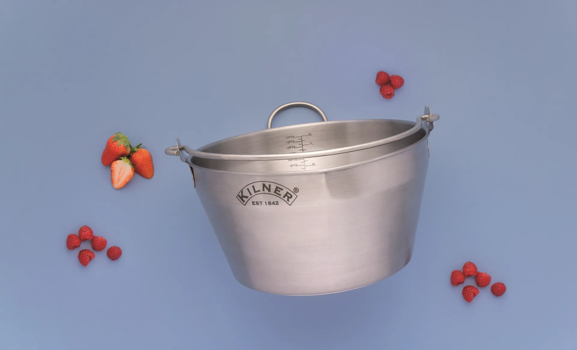 Kilner Einmachtopf, Edelstahl Kilner