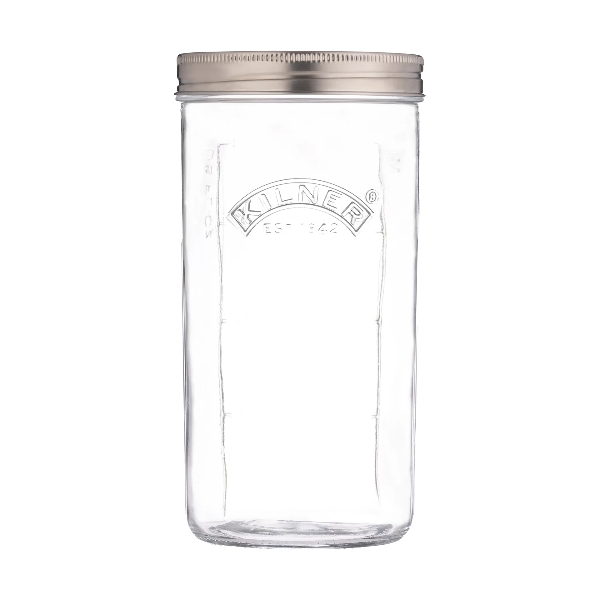 Kilner Fermentierset, Klar-Edelstahl, 1 l Kilner