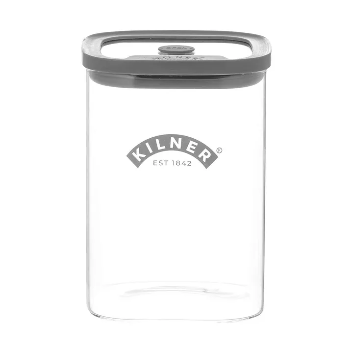Kilner FRESH Aufbewahrungsdose - Klar-grau, 1 l - Kilner