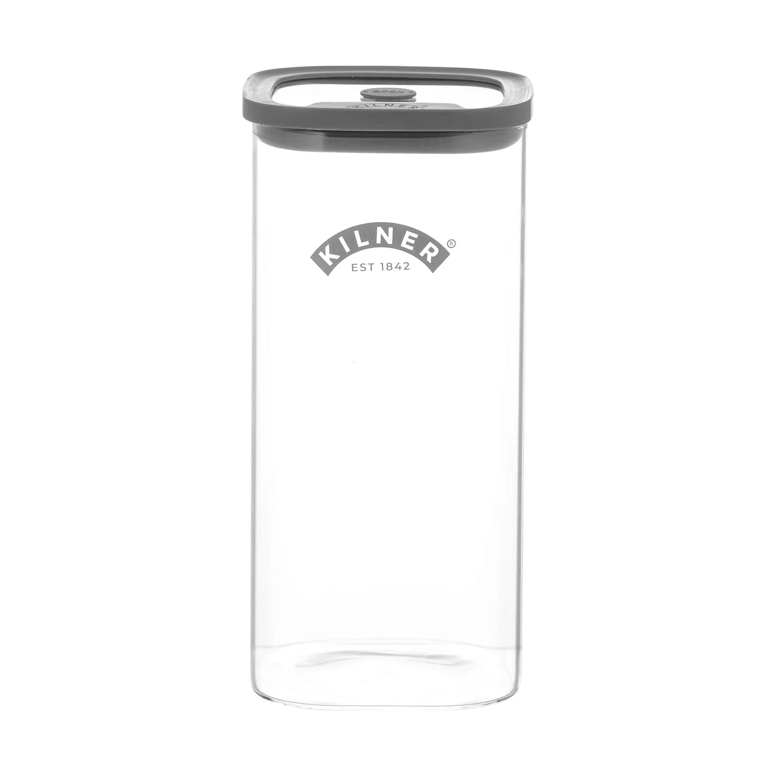 Kilner FRESH Aufbewahrungsdose, Klar-grau, 1,5 l Kilner