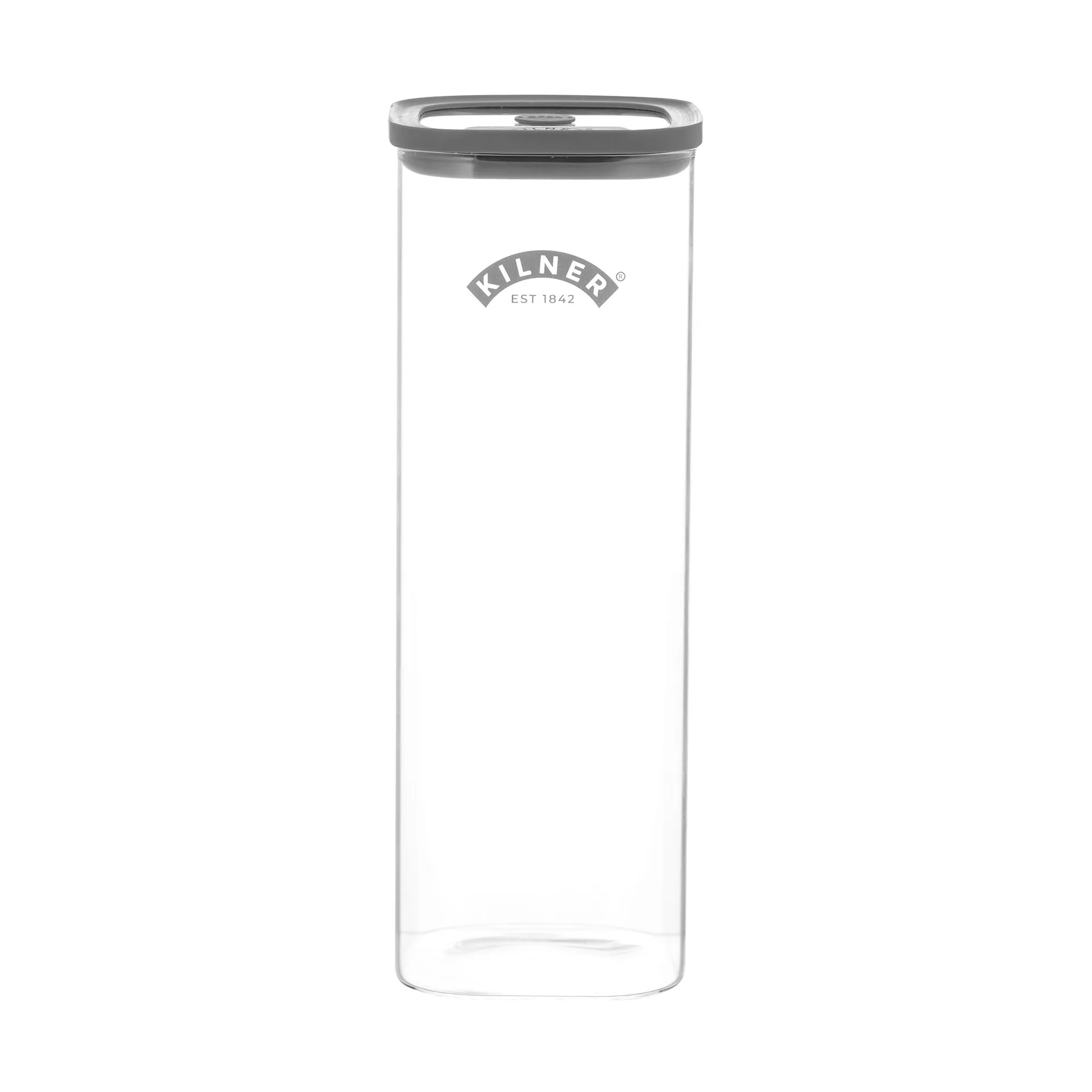 Kilner FRESH Aufbewahrungsdose, Klar-grau, 2 L Kilner