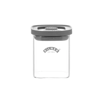 Kilner FRESH Gewürzglas quadratisch - Klar-grau, 160 ml - Kilner