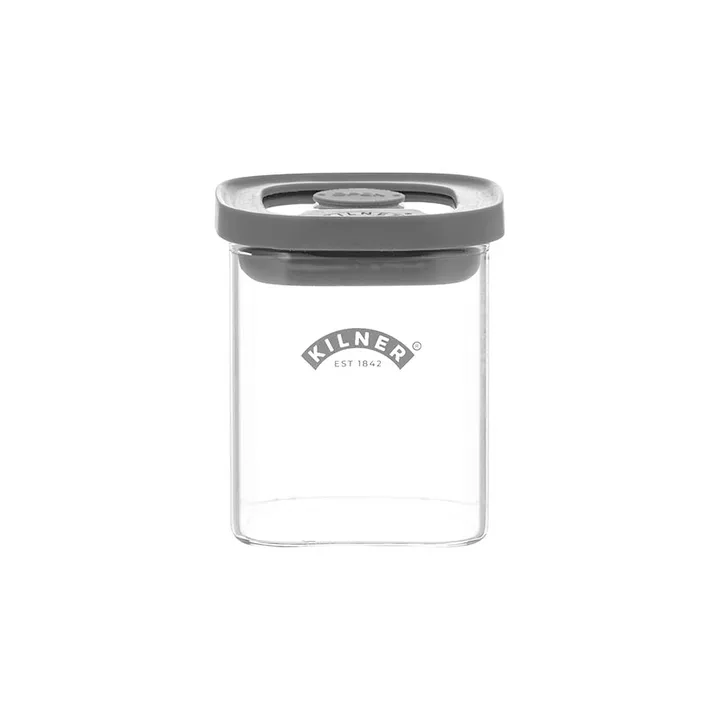 Kilner FRESH Gewürzglas quadratisch - Klar-grau, 160 ml - Kilner