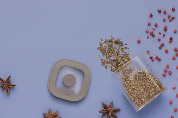 Kilner FRESH Gewürzgläser - Klar-grau, 4-teilig, 160 ml - Kilner