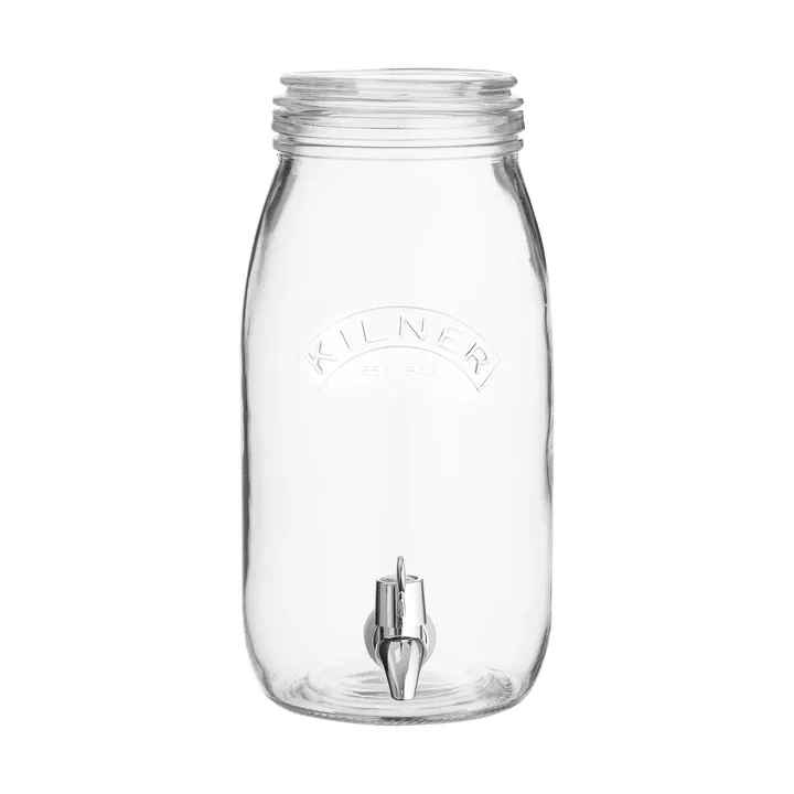Kilner Getränkespender mit Zapfhahn - Klar, 3 L - Kilner