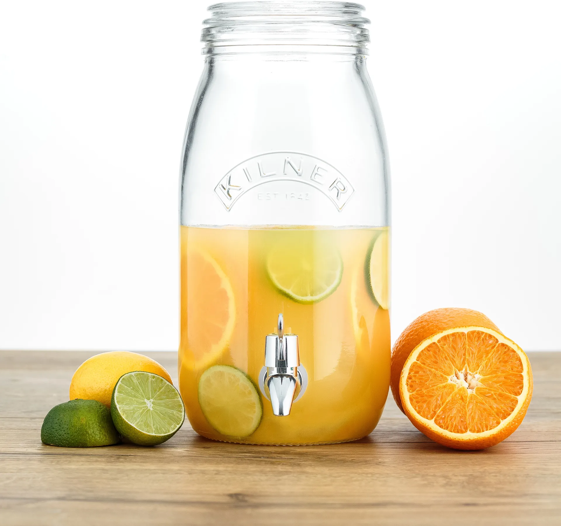 Kilner Getränkespender mit Zapfhahn, Klar, 3 L Kilner