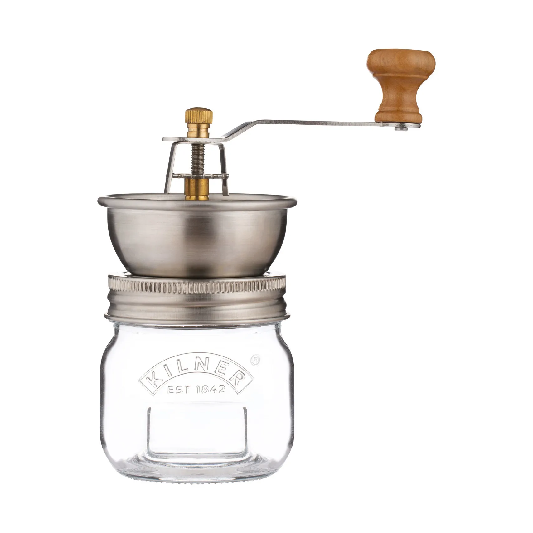 Kilner Gewürzmühle, Klar-Edelstahl, 250 ml Kilner