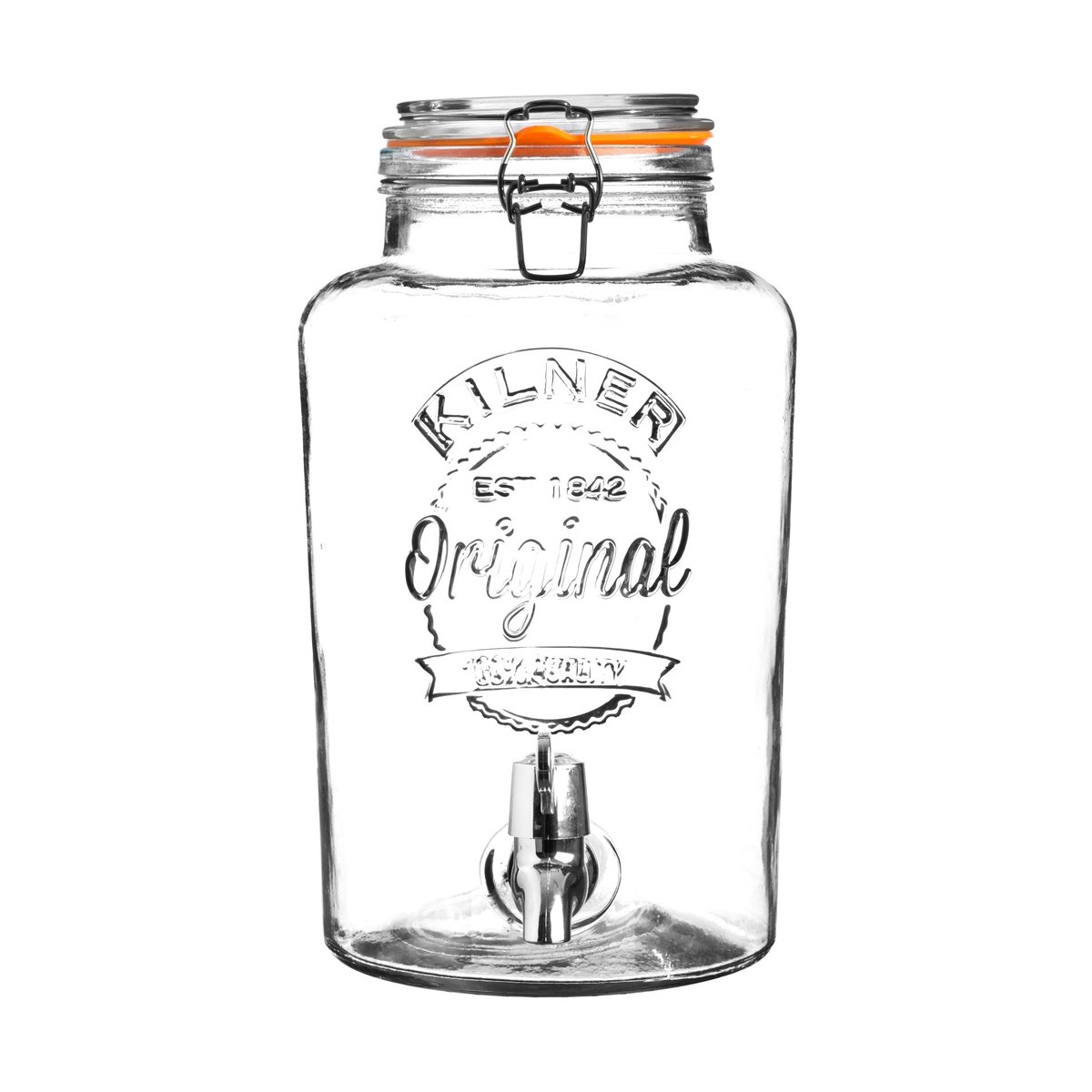 Kilner Kilner Glasbehälter mit Zapfhahn 5 l Transparent