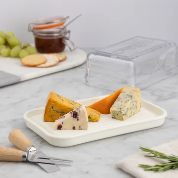 Kilner Käseaufbewahrung - Klar-weiß - Kilner