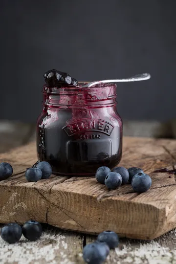 Kilner Konservenglas rund - Klar-gold, 250 ml - Kilner