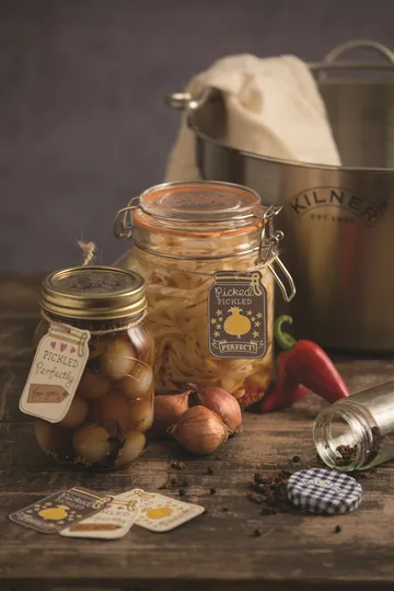 Kilner runde Bügelverschlussglas - Klar, 1 l - Kilner