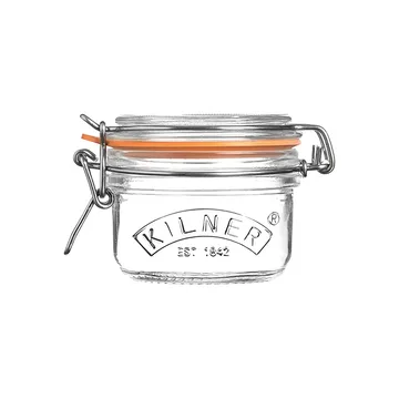 Kilner runde Bügelverschlussglas - Klar, 125 ml - Kilner