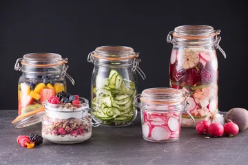 Kilner runde Bügelverschlussglas - Klar, 2 L - Kilner
