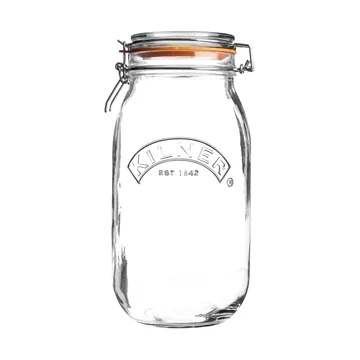 Kilner runde Bügelverschlussglas - Klar, 3 L - Kilner