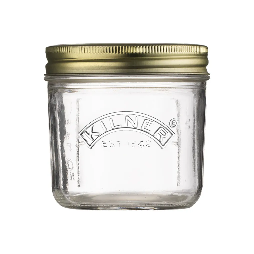 Kilner WIDE Konservenglas, Klar-gold, 200 ml Kilner