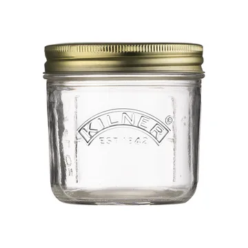 Kilner WIDE Konservenglas - Klar-gold, 200 ml - Kilner
