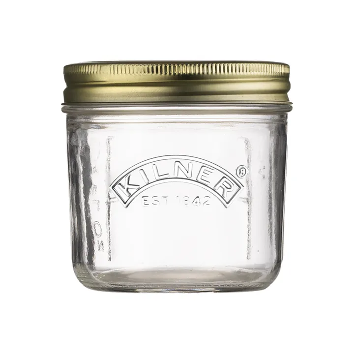 Kilner WIDE Konservenglas - Klar-gold, 200 ml - Kilner