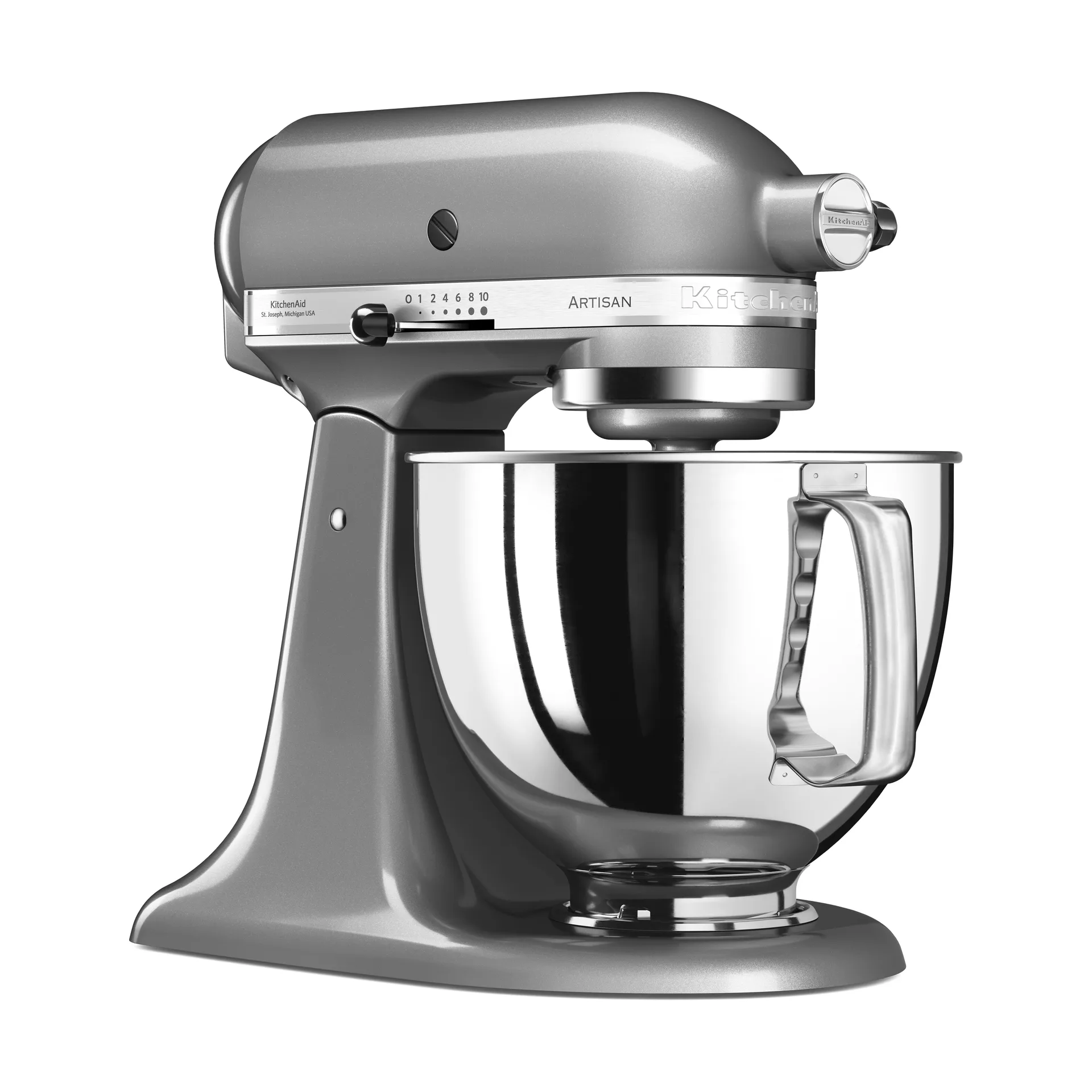 Artisan 5KSM125 Küchenmaschine 4,8 l, Contour silver KitchenAid