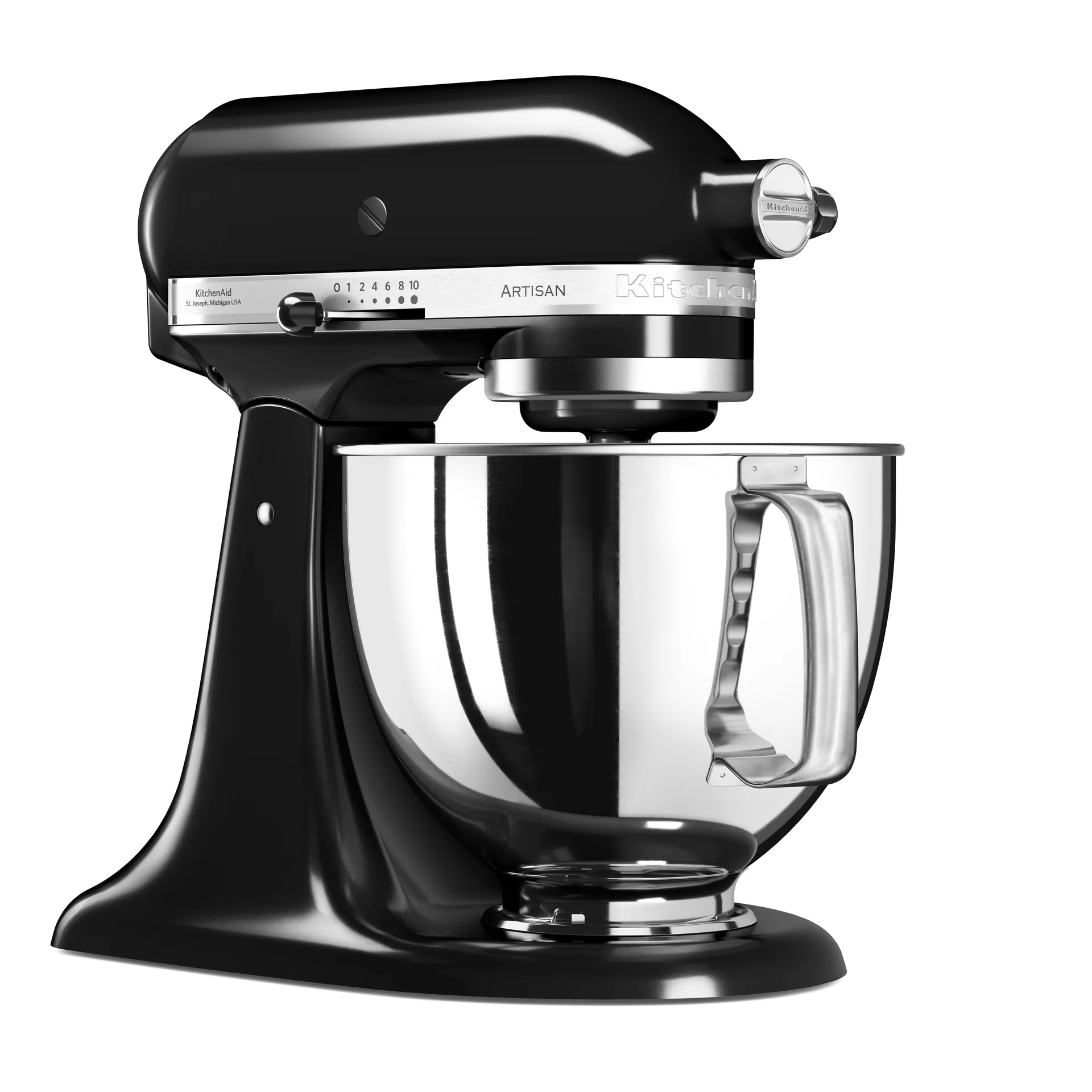 Artisan 5KSM125 Küchenmaschine 4,8 l, Schwarz KitchenAid