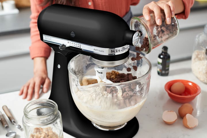 Artisan 5KSM125 Küchenmaschine 4,8 l, Schwarz KitchenAid