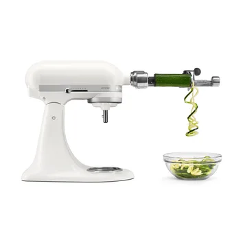 Artisan 5KSM156 Küchenmaschine mit Holzschüssel 4,7 l - Porcelain white-walnut - KitchenAid