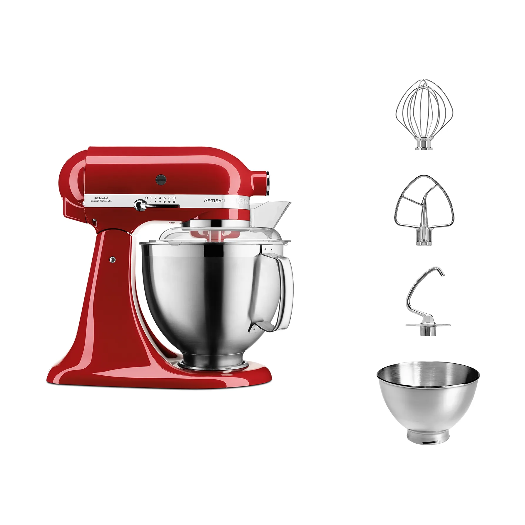 Artisan 5KSM185 Küchenmaschine 4,8 l, Empire red KitchenAid