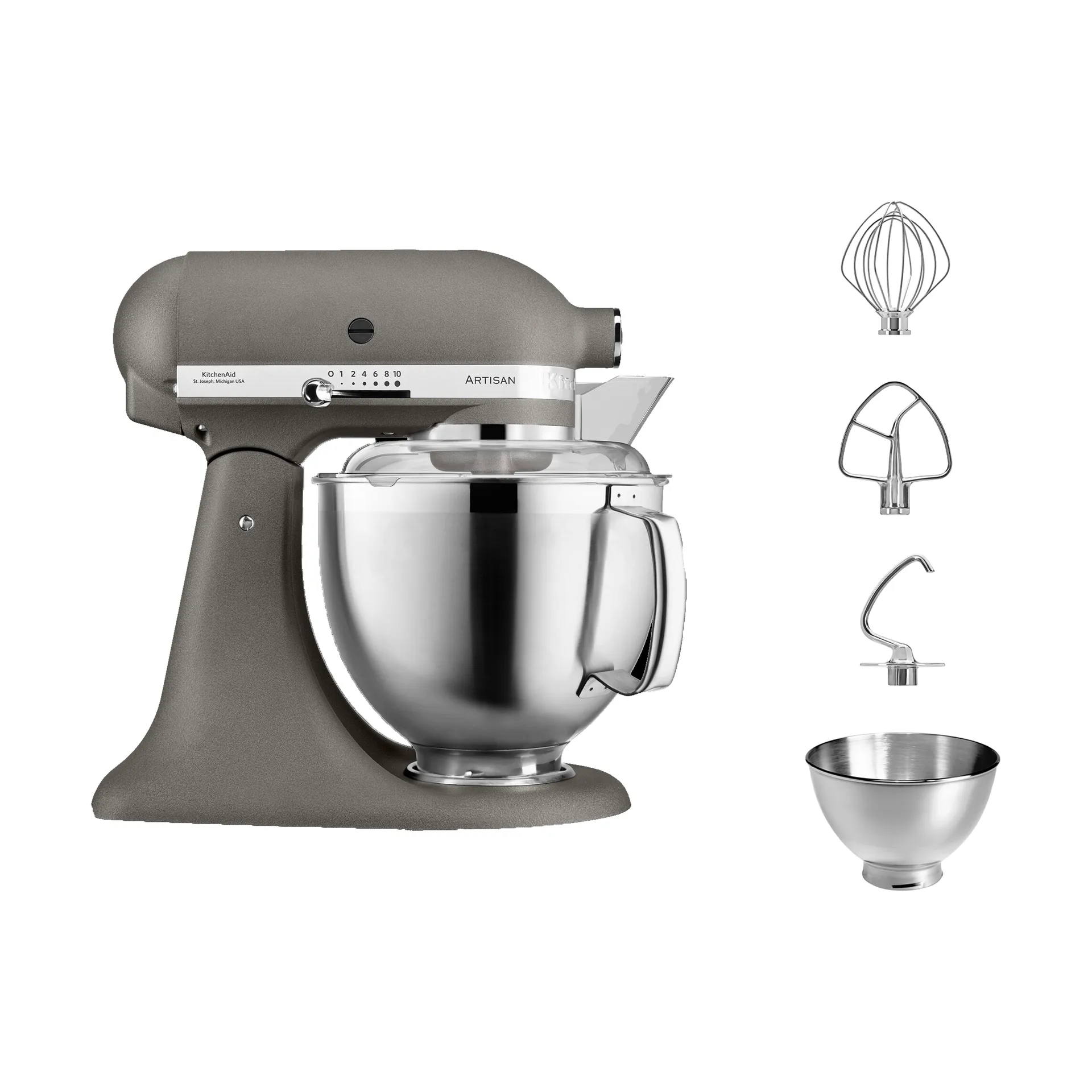 Artisan 5KSM185 Küchenmaschine 4,8 l, Imperial grey KitchenAid