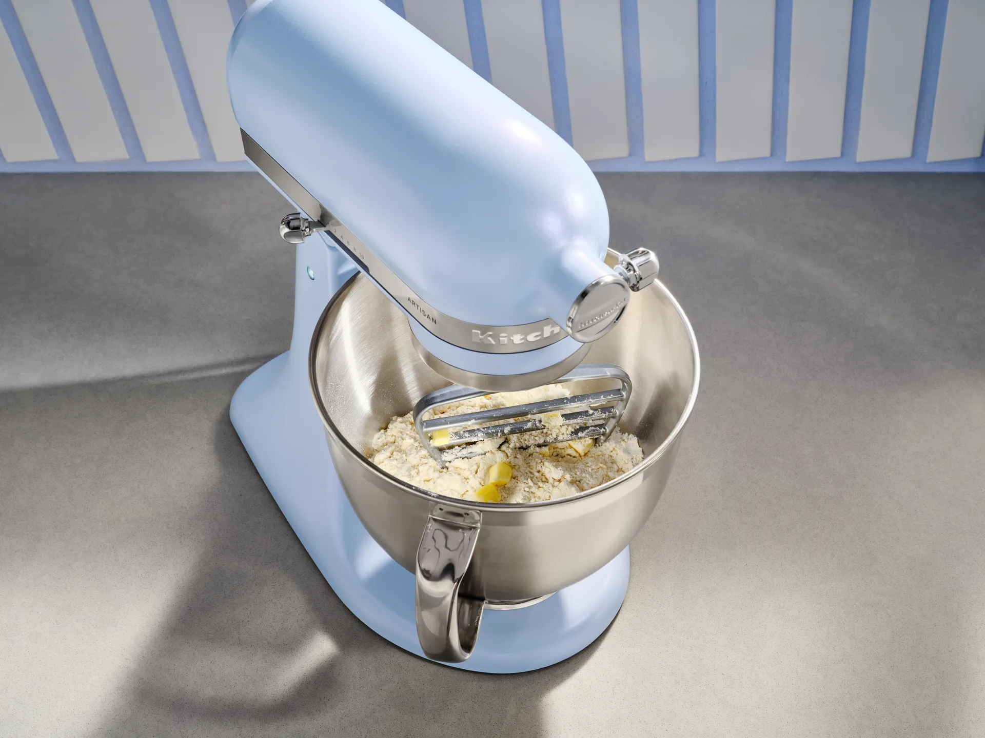 Artisan 5KSM195 Küchenmaschine 4,7 L, Blue salt KitchenAid