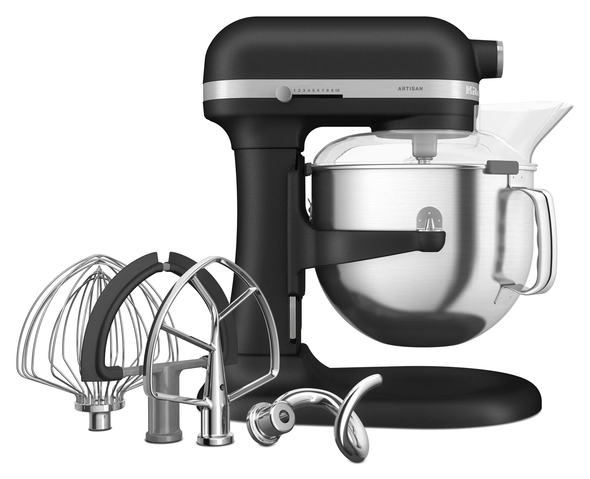 Artisan 5KSM70 Küchenmaschine mit Hebearm 6,6 L, Cast iron black KitchenAid