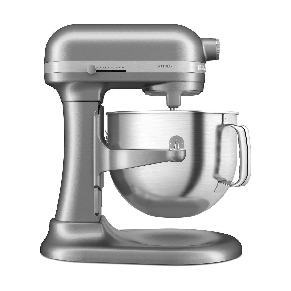 KitchenAid Artisan 5KSM70 Küchenmaschine mit Hebearm 6,6 L Contour silver