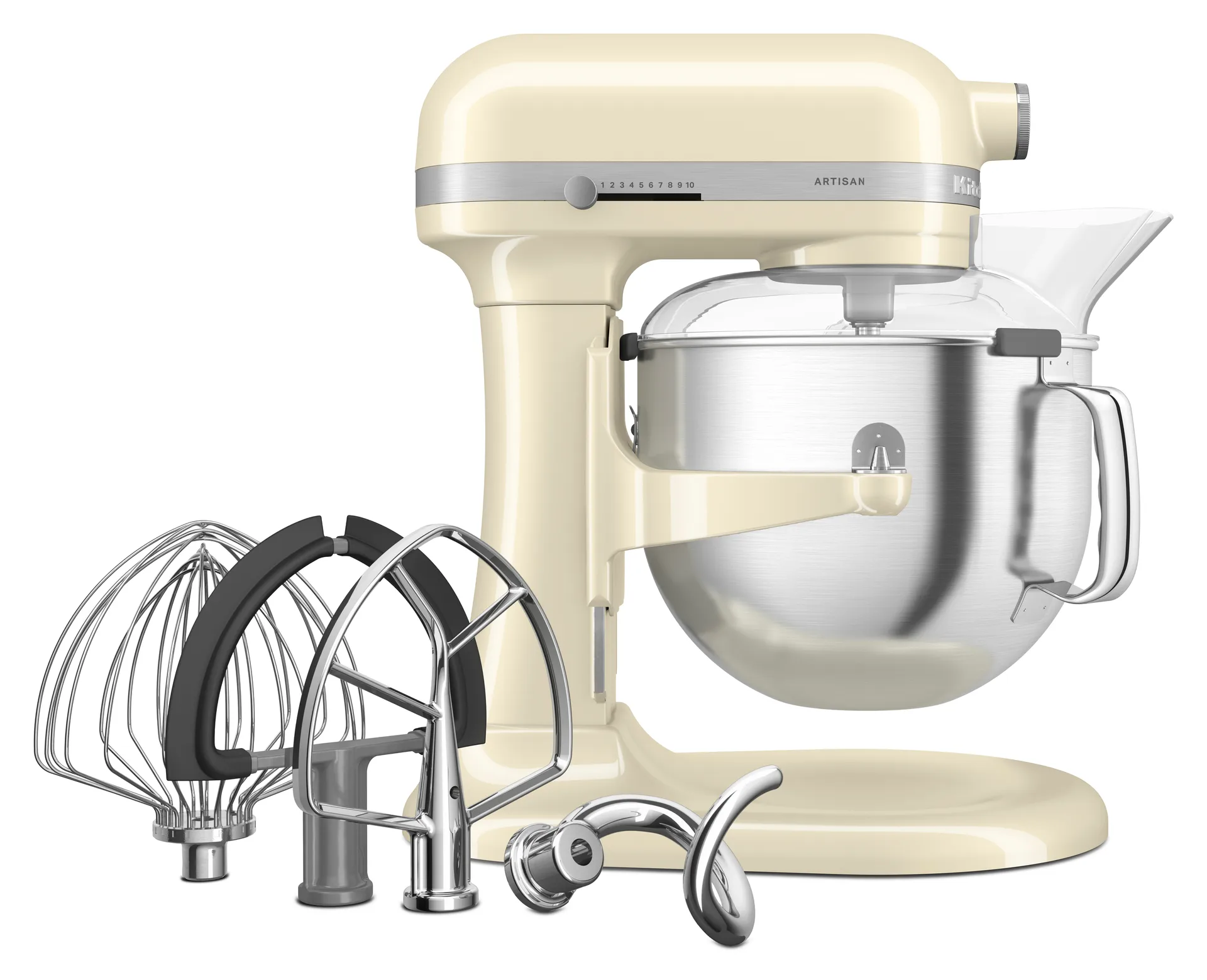 Artisan 5KSM70 Küchenmaschine mit Hebearm 6,6 L, Crème KitchenAid